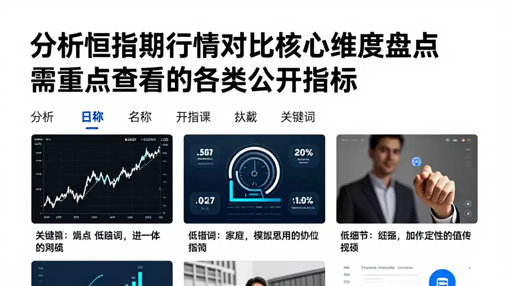 分析恒指期货行情对比核心维度盘点需重点查看的各类公开指标