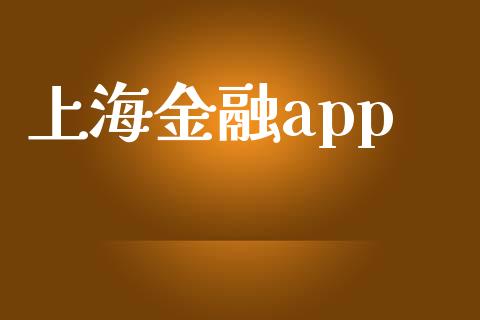 上海金融app