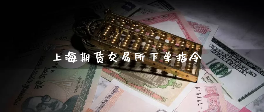上海期货交易所下单指令