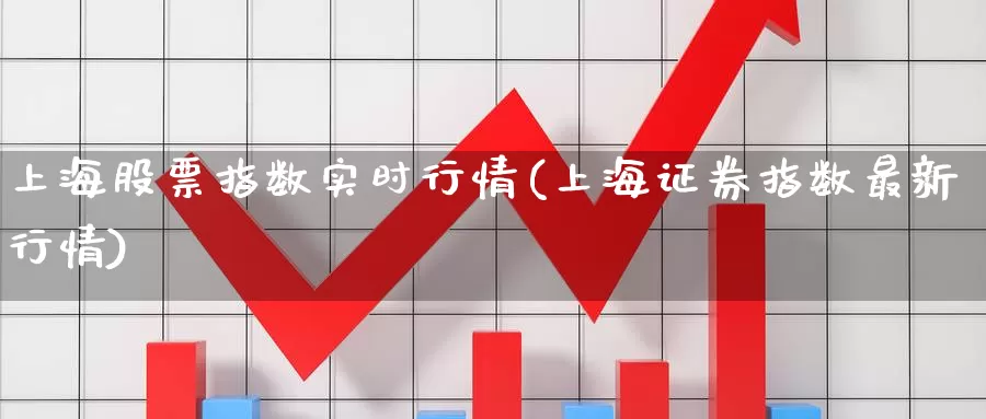 上海股票指数实时行情(上海证券指数最新行情)